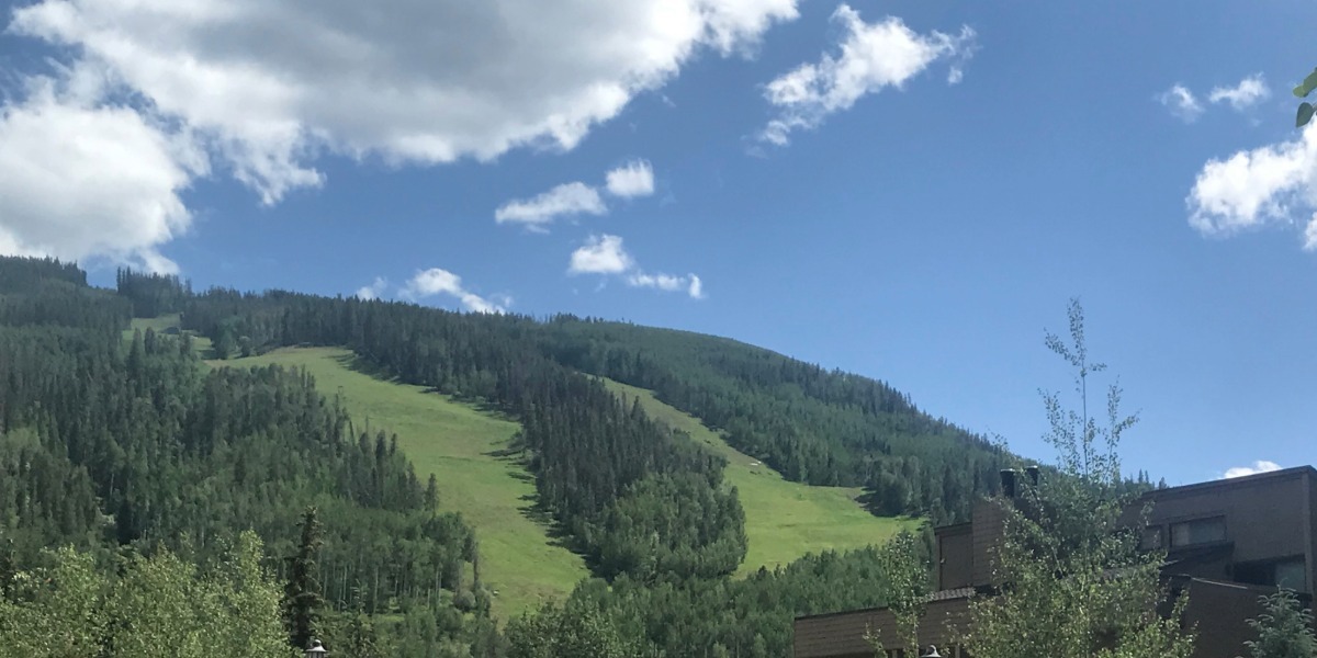 Vail mountain summer